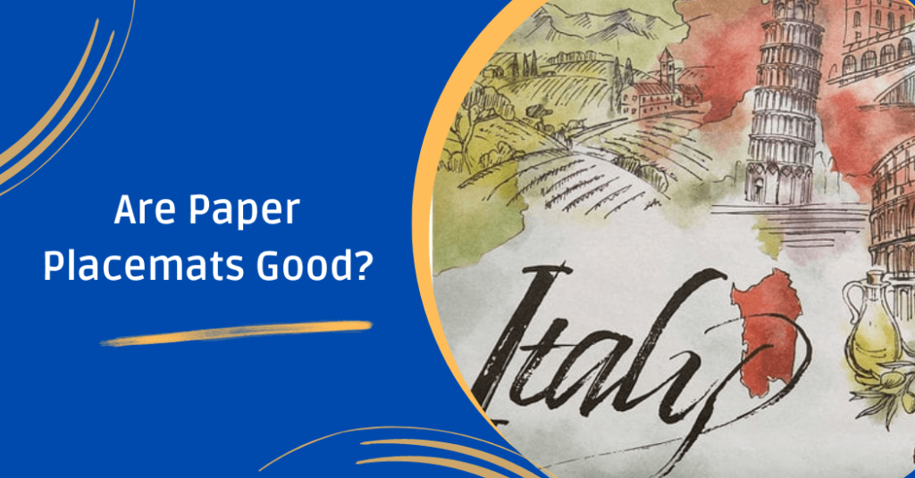 How do you make paper placemats paper placemats