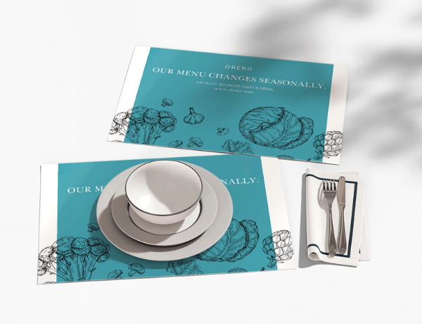 Printed Placemats sheets